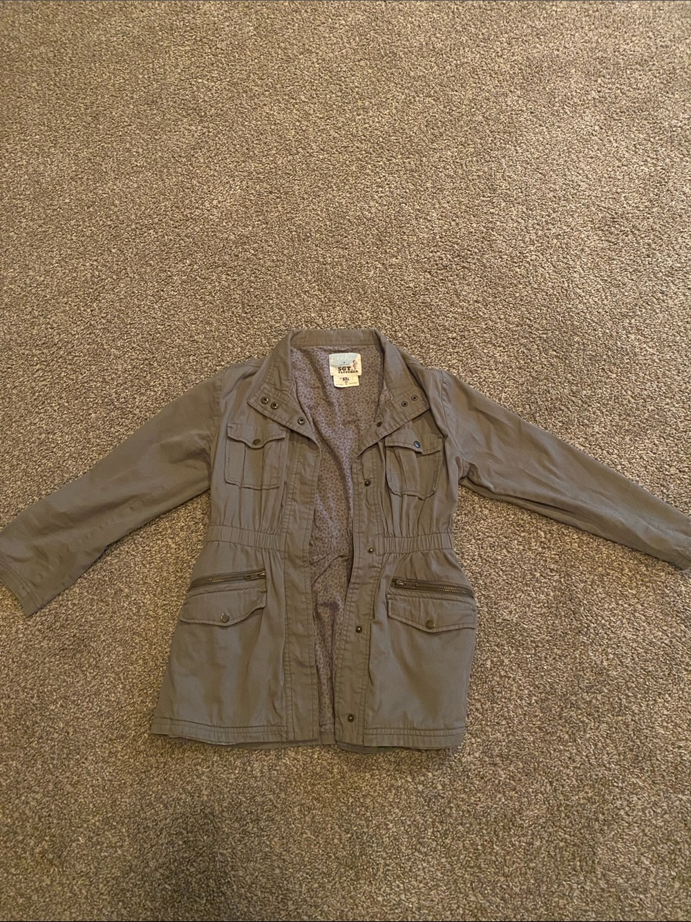 Lightweight Utility Jacket - Olive Green